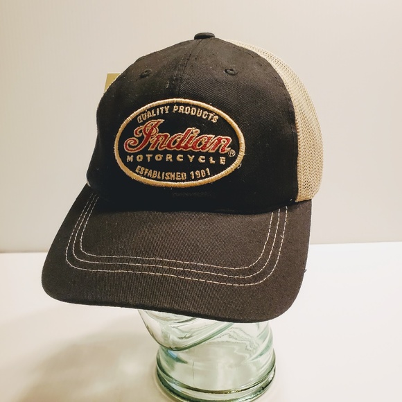 lucky brand indian motorcycle hat